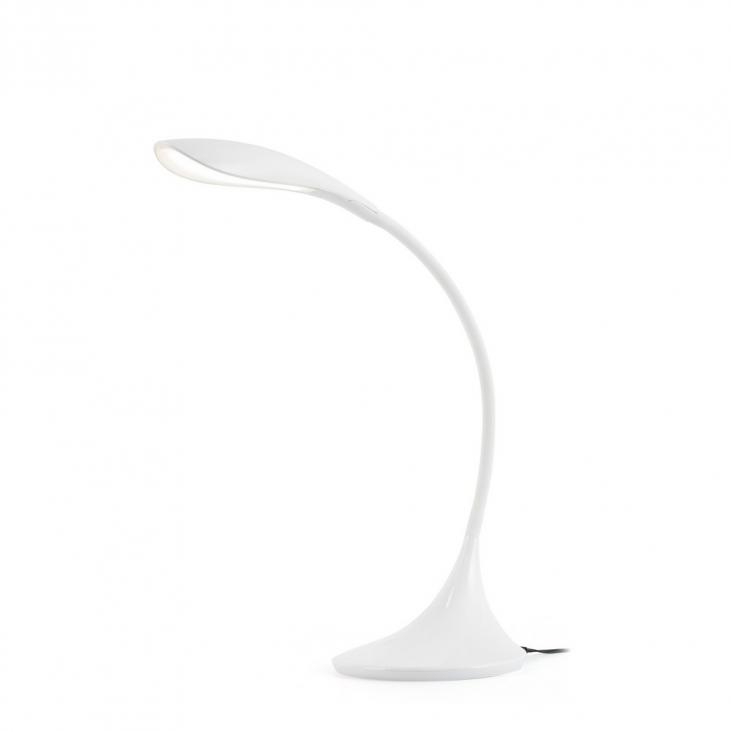 OTTO : Lampe de bureau blanche à LED 6W 550 lumens (FARO 52065)