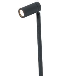SETH : Projecteur extérieur  noir LED sur pique hauteur 60cm (FARO-70226)