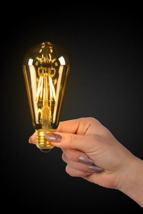 Ampoule LED à filament ambre Chic Jaune - MITB