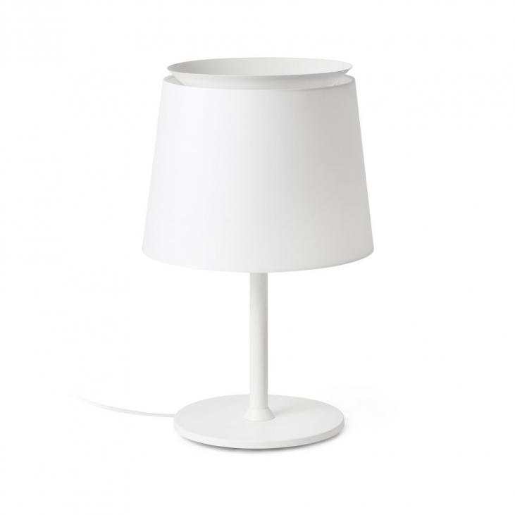 FARO 20304-82 Lampe de table blanche et blanche SAVOY 