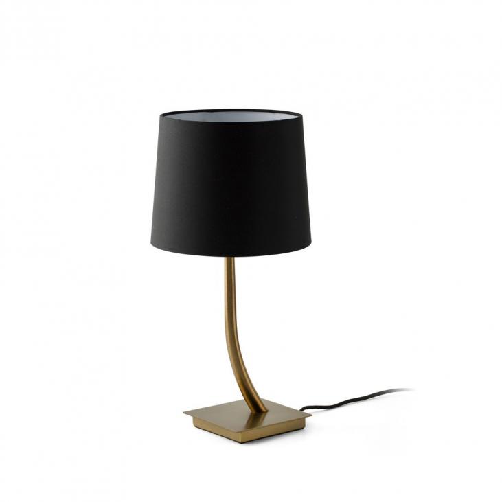 FARO 29685-06 Lampe de table bronze et noire REM 