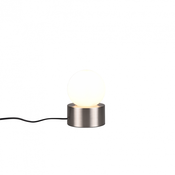 TRIO R59051007 Lampe de table nickel COUNTESS