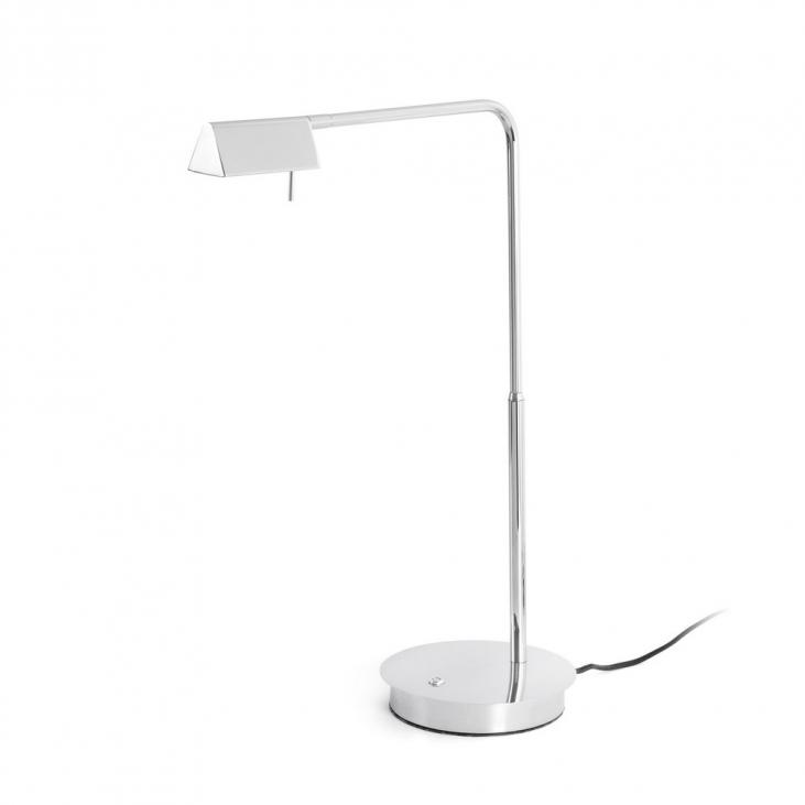 ACADEMY : Lampe de bureau chromée LED 4W dimmable