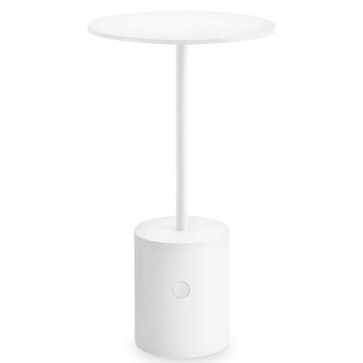 ARKOSLIGHT Lampe de table blanche texturée YORU