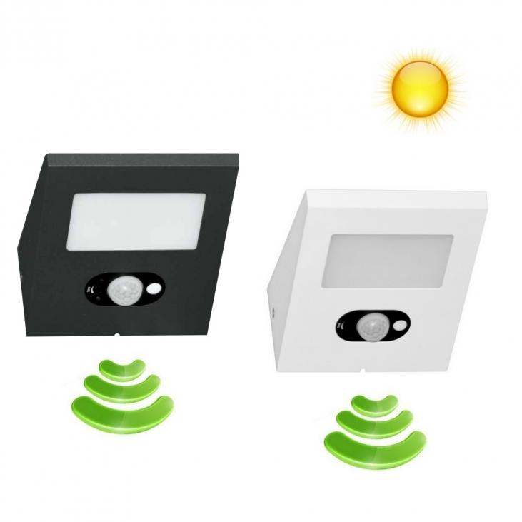 OZIRIS : Applique LED exterieur solaire avec detécteur de mouvement