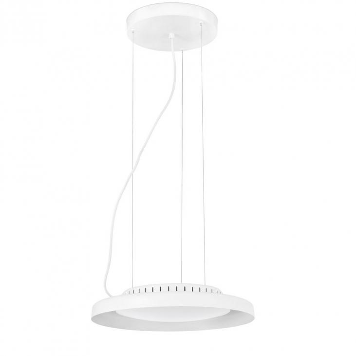 DOLME: Suspension décorative LED blanche Ø400mm