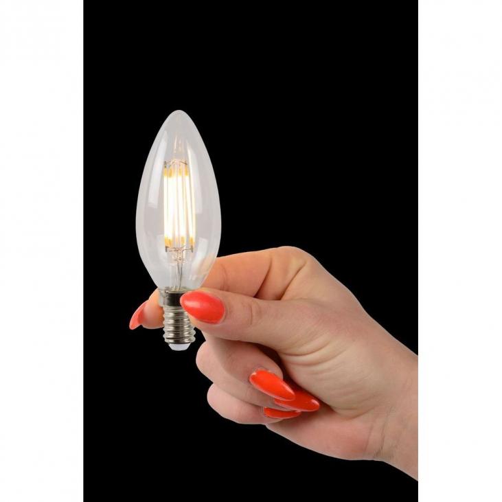 LUCIDE 49023/04/60 Ampoule filament intérieur transparente LED BULB