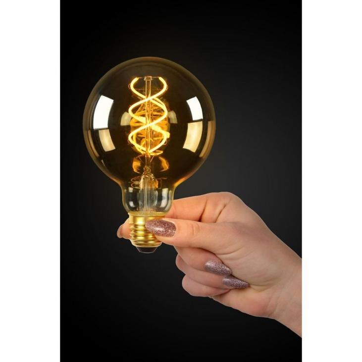 LUCIDE 49032/05/62 Ampoule filament intérieur ambrée LED Bulb