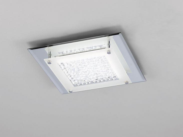 MANTRA 4580 Plafonnier intérieur chromé et transparent CRYSTAL LED