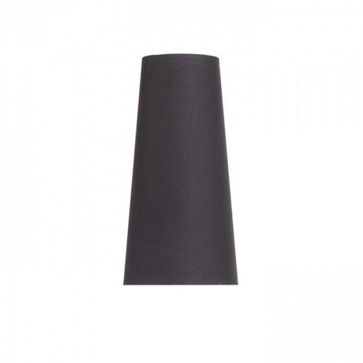 RENDL R11468 Abat-jour pour lampe de table couleur noir et feuille dorée CONNY