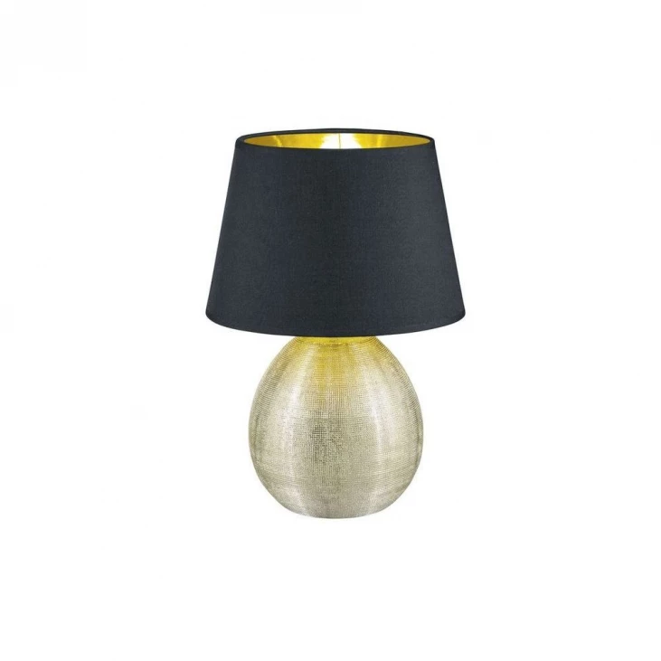 TRIO R50631079 Lampe de table intérieur dorée et multicouleur LUXOR