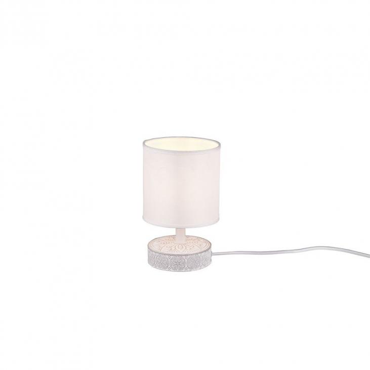 TRIO R50980101 Lampe de table blanche MARIE