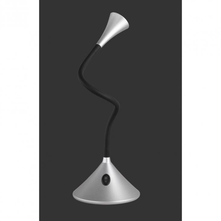 TRIO R52391187 Lampe de table intérieur argentée VIPER