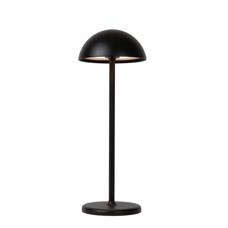 LUCIDE 15500/02/30 Lampe de table noire JOY