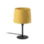 FARO 64311-39 Lampe de table noire et enrubanné jaune SAMBA 