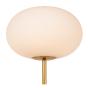 LUCIDE 21730/01/61 Lampadaire opalin et or/laiton ELYSEE