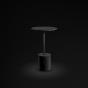 ARKOSLIGHT Lampe de table noire texturée YORU