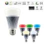 Ampoule LED standard E27 8W RGB + teinte de blanc réglable