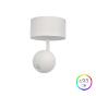 BORA 4.5W SPOT SAILLIE : Spot en forme de boule 4.5W LED décorative 4 couleurs au choix
