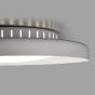 DOLME: Plafonnier décoratif LED blanc Ø400mm