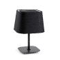 Lampe de table décorative collection SWEET avec abat jour noir (FARO 29955)