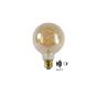 LUCIDE 49032/04/62 Ampoule filament ambrée 4W E27 2200°K LED BULB TWILIGHT SENSOR