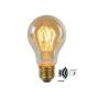 LUCIDE 49042/04/62 Ampoule filament ambrée 4W E27 2200°K LED BULB TWILIGHT SENSOR