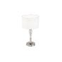 MAYTONI MOD014TL-01N Lampe de table intérieure nickel et blanc ALICANTE
