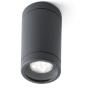 OLOT : Plafonnier LED gris anthracite IP44 GU10 detail