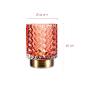 PAULEEN 48130 Lampe à poser mobile couleur rose, laiton SWEET GLAMOUR côtes