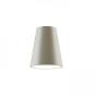 RENDL R11591 Abat-jour pour lampe de table couleur pigeon gris et argenté CONNY