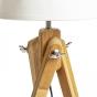 RENDL R13303 Structure de lampe de table couleur bambou AMBITUS