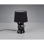 TRIO R50231002 Lampe de table intérieur noire DOSY