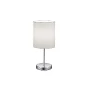 TRIO R50491001 Lampe de table intérieur chromée et blanche JERRY