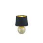TRIO R50621079 Lampe de table intérieur dorée et noir LUXOR