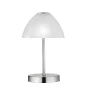 TRIO R52021107 Lampe de table intérieur nickel mat et albâtre QUEEN