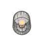 TRIO R55256111 Lampe de table extérieur grise MINEROS