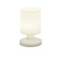 TRIO R57071101 Lampe de table extérieur blanche LORA