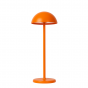 LUCIDE 15500/02/53 Lampe de table orange JOY