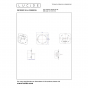 LUCIDE 50000/00/30 Dimmer noir RECESSED WALL DIMMER NL côtes