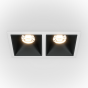 MAYTONI DL043-02-10W4K-D-SQ-WB Downlight blanc et noir ALFA LED