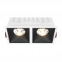 MAYTONI DL043-02-15W3K-SQ-WB Downlight blanc et noir ALFA LED